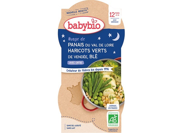 Menu Du Soir Panais Du Val De Loire, Haricots Verts De Vendee, Ble Bio