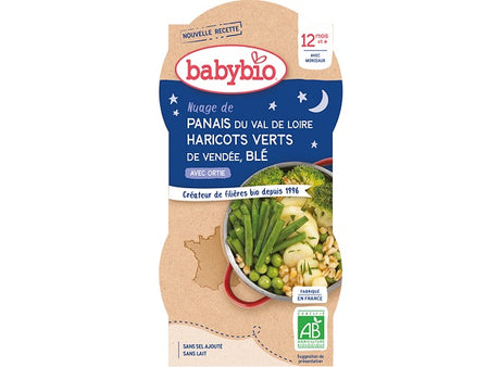 Menu Du Soir Panais Du Val De Loire, Haricots Verts De Vendee, Ble Bio