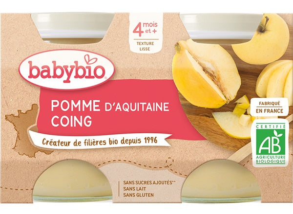 Pomme Daquitaine, Coing Bio