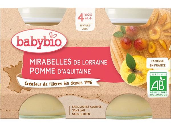 Mirabelles De Lorraine, Pomme Daquitaine Bio