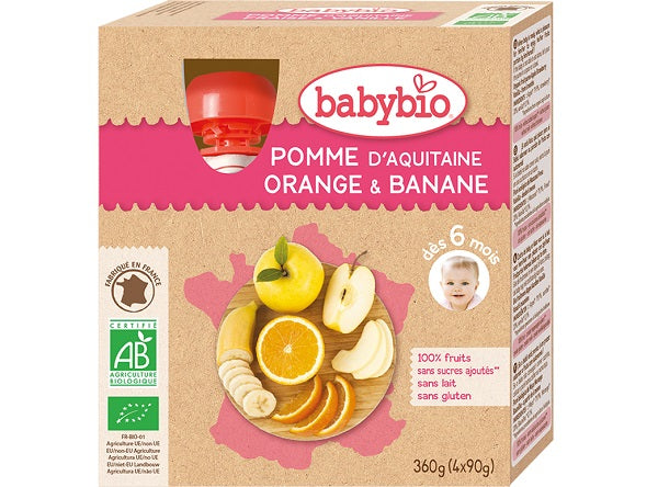 Gourdes Pomme Daquitiane, Orange Et Banane Bio