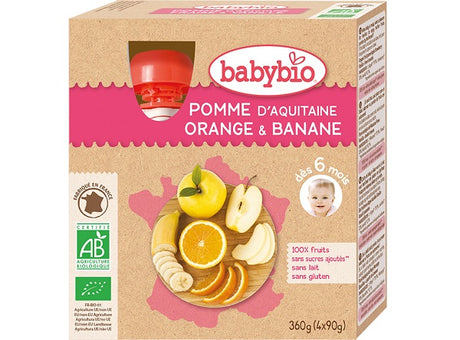 Gourdes Pomme Daquitiane, Orange Et Banane Bio