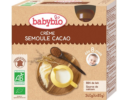 Creme Semoule Cacao Bio