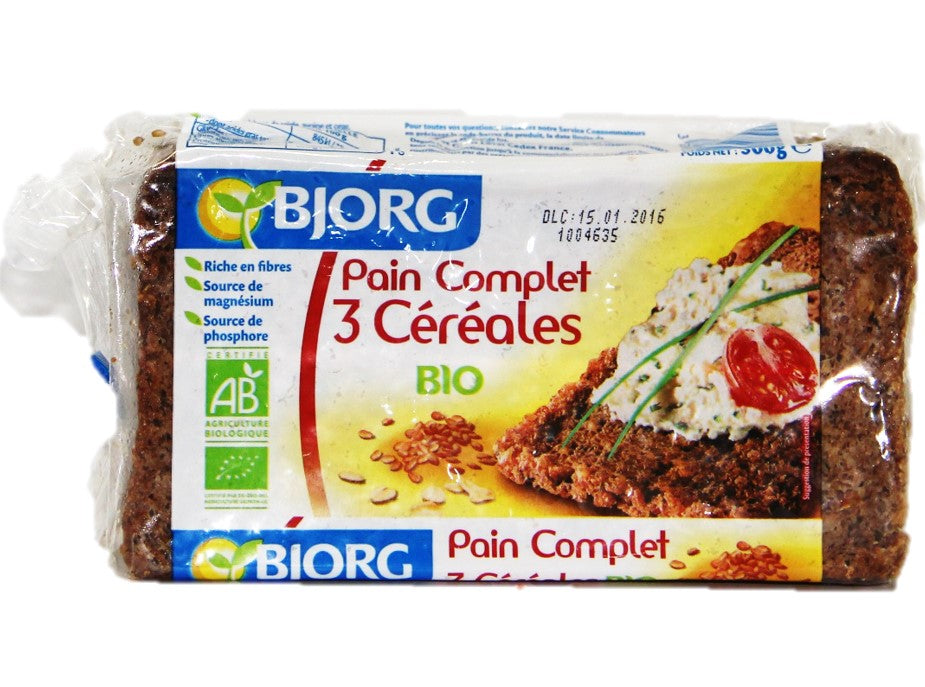 Bjorg Pain Complet 3 Cereales Bio
