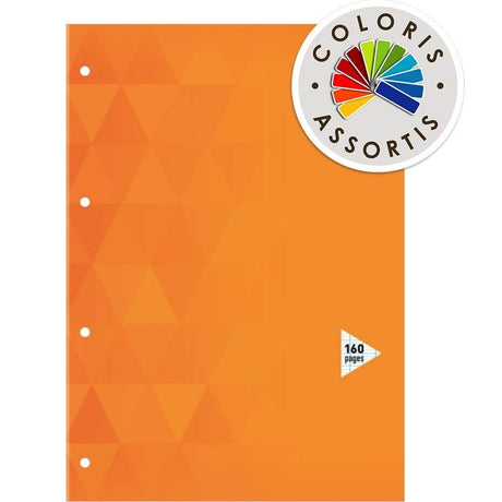 Bloc Notes Perfore 160 Pages Grands Carreaux Coloris Assortis