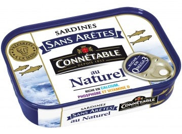Sardines Sans Aretes Au Naturel