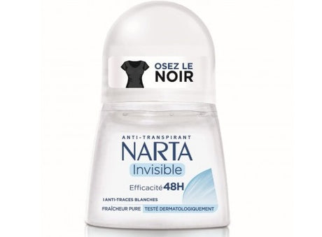 Deodorant Invisible Efficacite Fraicheur Narta