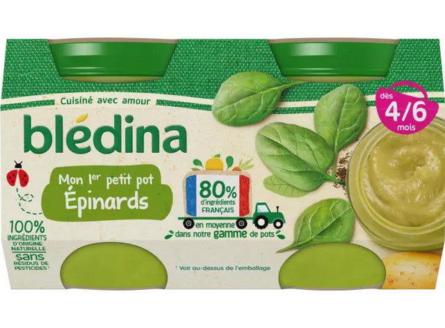 Mon Premier Petit Pot Epinards