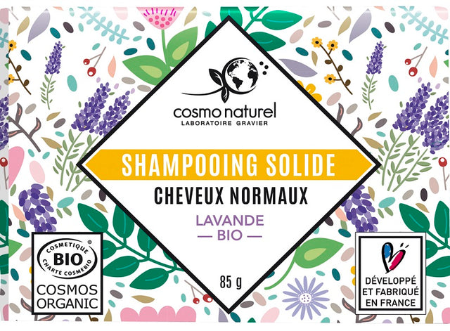 Shampoing Solide Cheveux Normaux Lavande Biologique