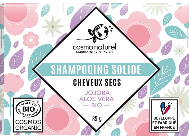 Shampoing Solide Cheveux Secs Jojoba Alœ Vera Biologique