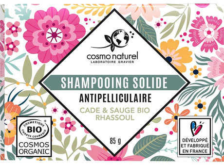 Shampoing Solide Antipelliculaire Cade Sauge Rhassoul Biologique