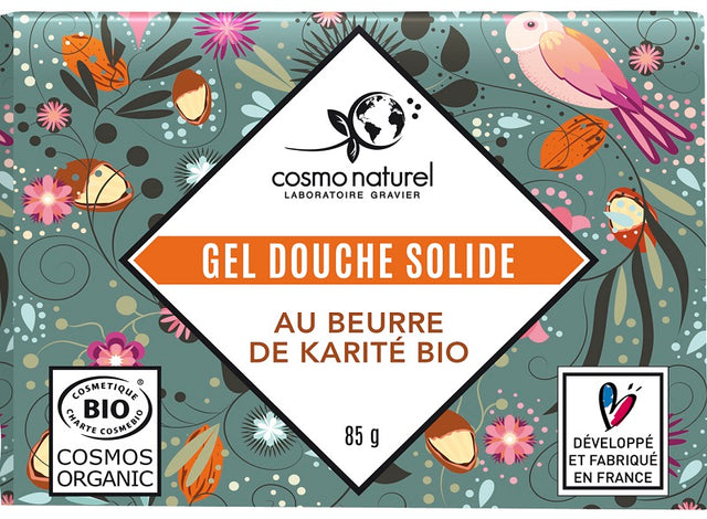 Gel Douche Solide Au Beurre De Karite Bio