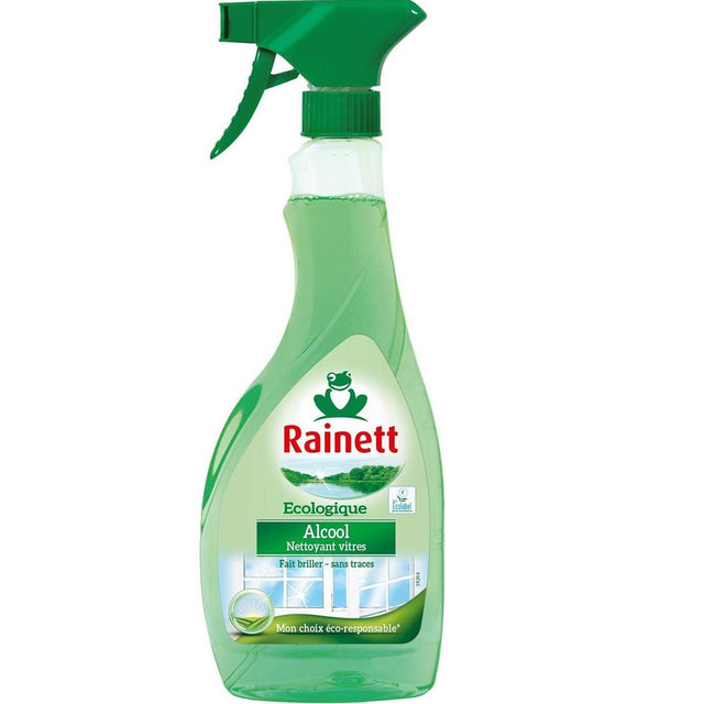 Spray nettoyant vitres avec alcool