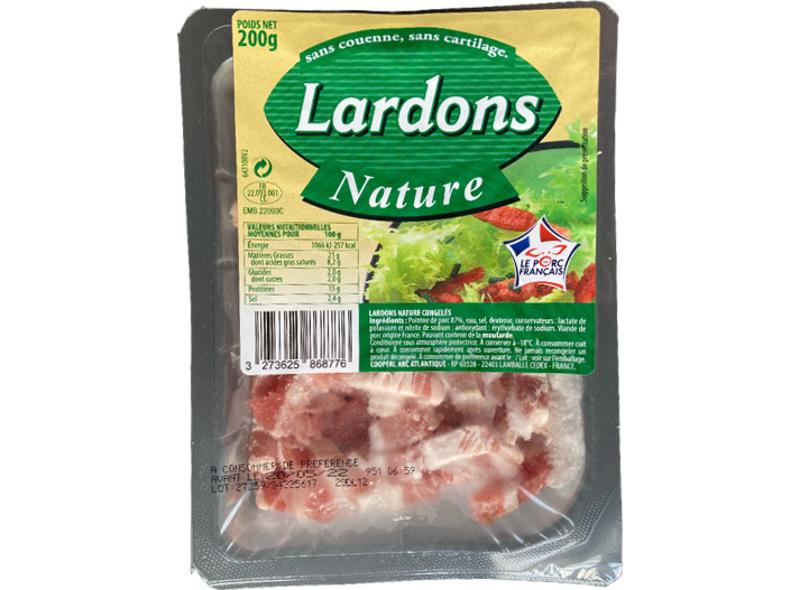 Lardons Nature - Sans Couenne Ni Cartilage