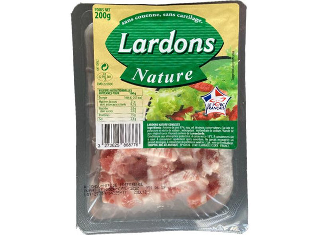 Lardons Nature - Sans Couenne Ni Cartilage
