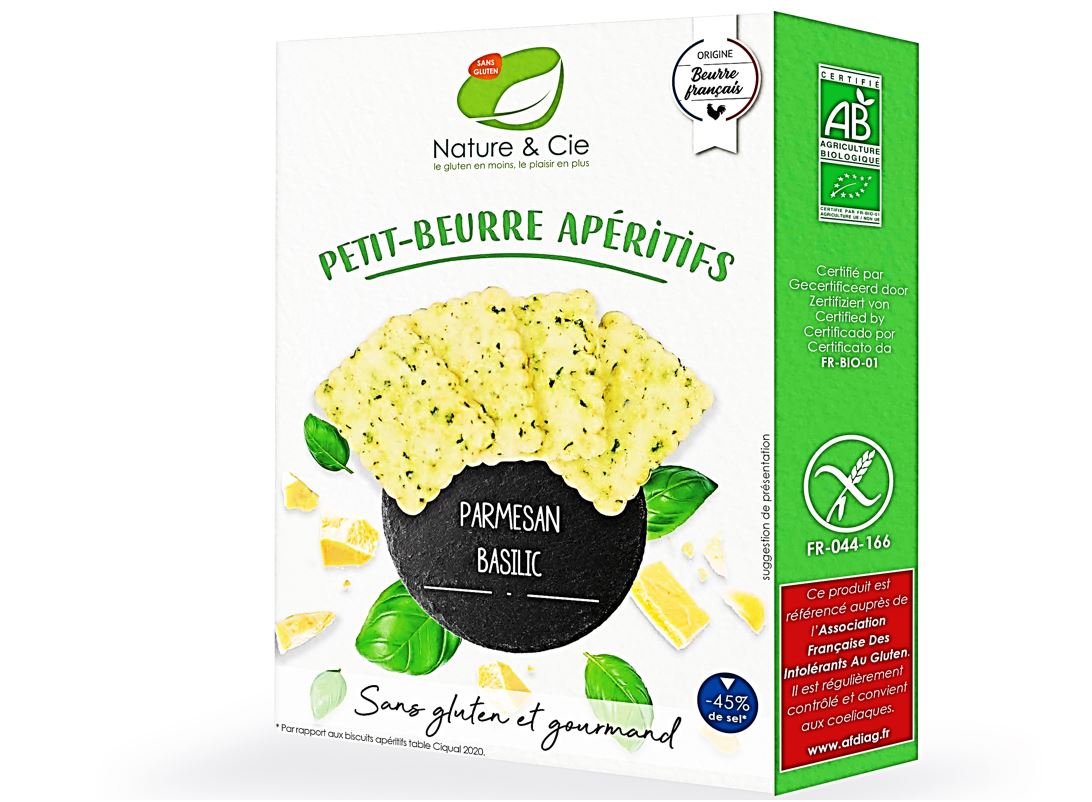 Petit-Beurre Aperitifs Parmesan Basilic