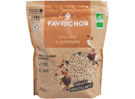 Muesli Croustillant : Chocolat Et Chataigne Bio
