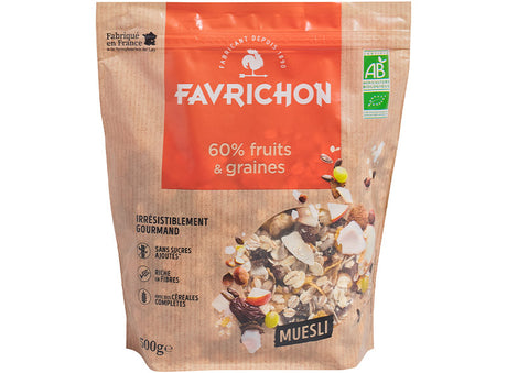 Muesli Tradition 60% Fruits Et Graines Bio