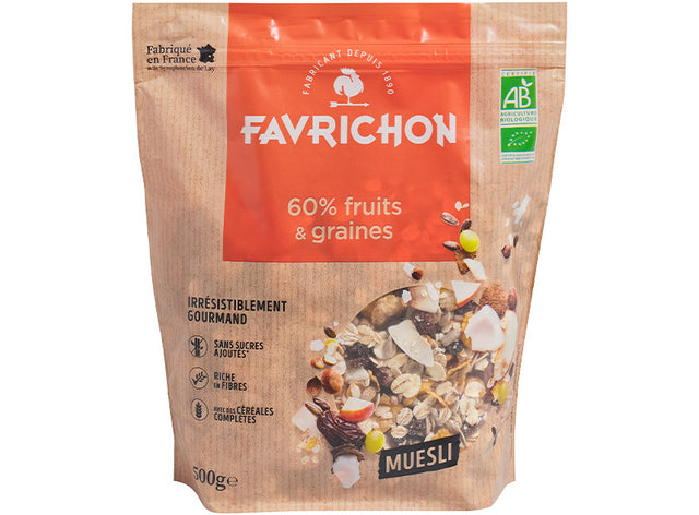 Muesli Tradition 60% Fruits Et Graines Bio