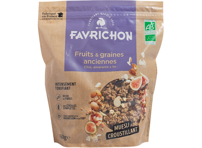 Muesli Croustillant : Fruits Et Graines Anciennes Bio