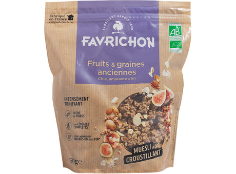Muesli Croustillant : Fruits Et Graines Anciennes Bio