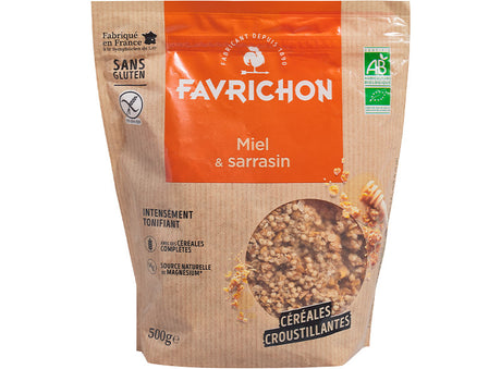 Muesli Croustillant : Miel & Sarrasin Bio