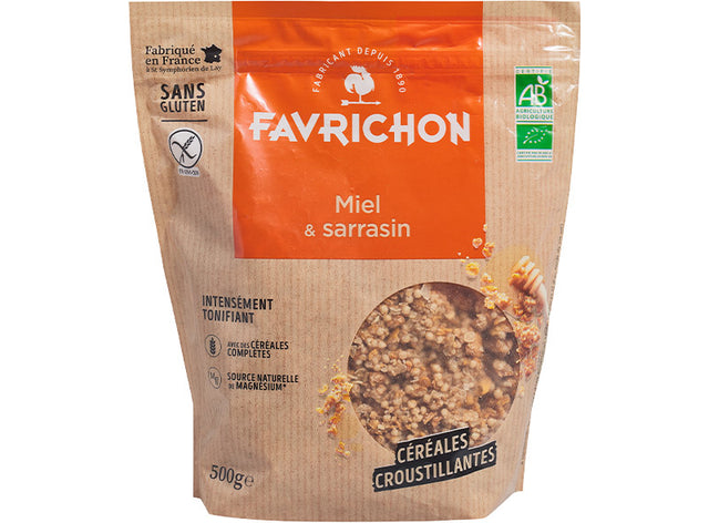 Muesli Croustillant : Miel & Sarrasin Bio