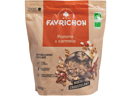 Muesli Croustillant Pomme Et Cannelle Bio