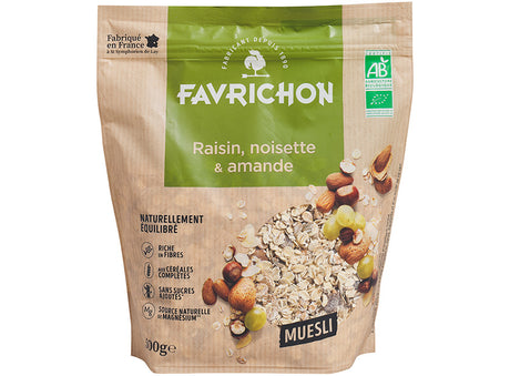Muesli Tradition Raisin Noisette Amande Bio