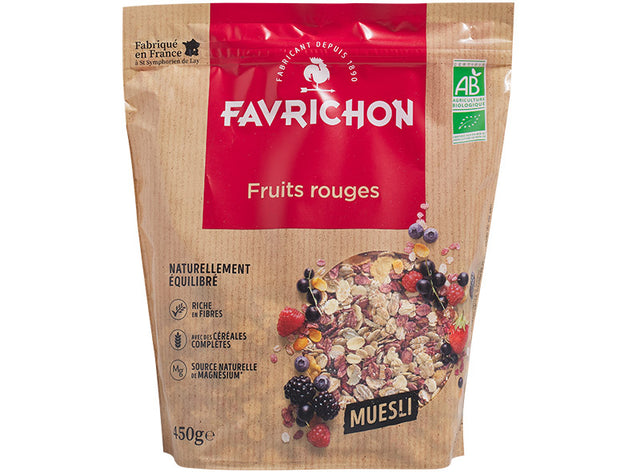 Muesli Tradition : Fruits Rouges Bio