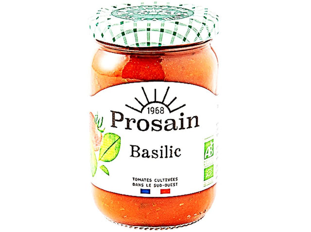 Sauce Tomate Bio Au Basilic