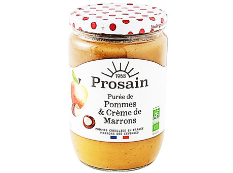 Puree De Pommes Et Creme De Marrons Bio