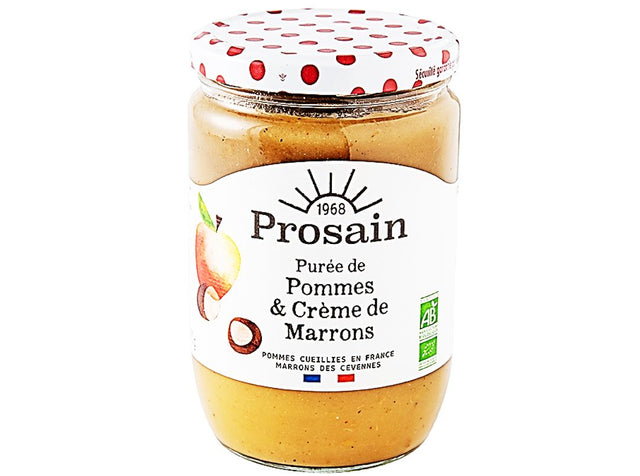 Puree De Pommes Et Creme De Marrons Bio
