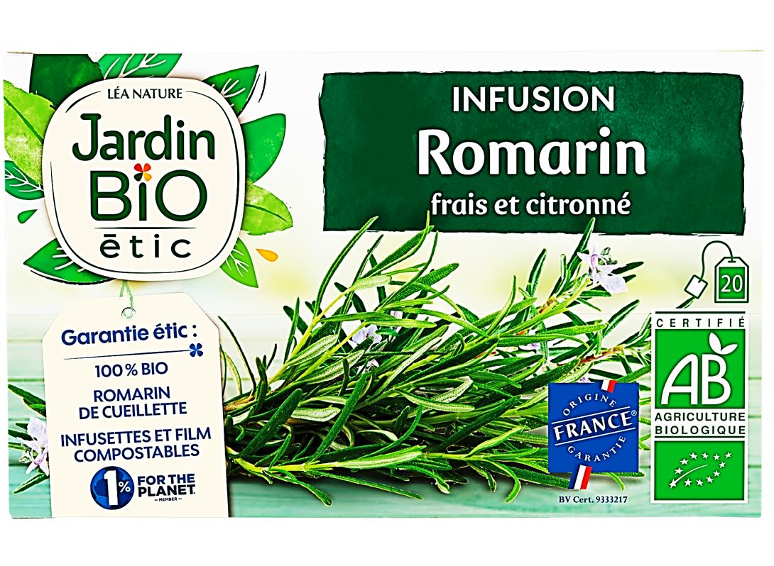 Infusion Romarin Frais Et Citronne