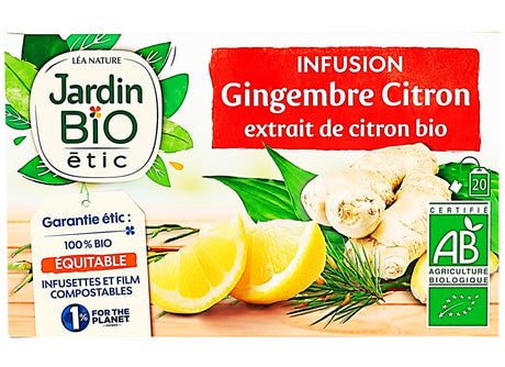 Infusion Gingembre Et Citron