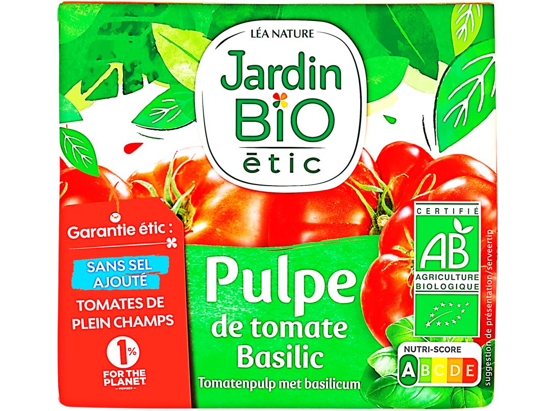 Pulpe De Tomate Au Basilic