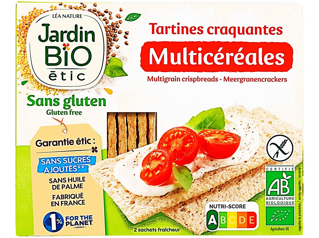 Tartines Multicereales Sans Gluten Bio