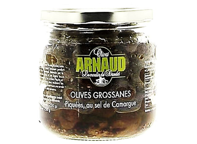 Olives Noires Grossanes Au Laurier Et Poivre Concasse