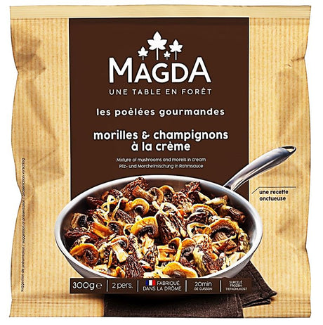 Morilles Et Champignons A La Creme