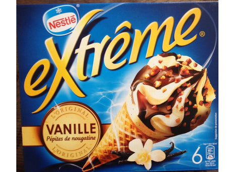 Glace Cone Vanille Praline Extreme