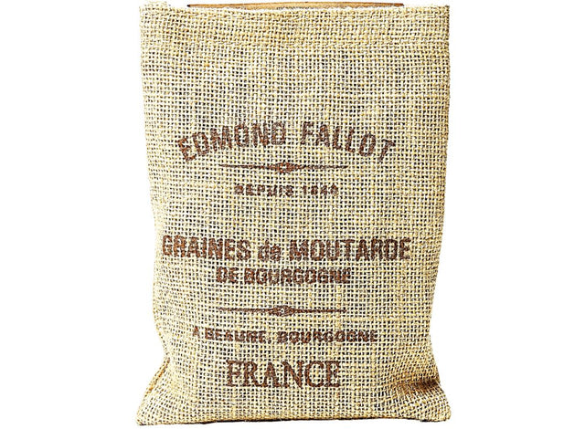 Graines de moutarde de Bourgogne - Sac toile de jute