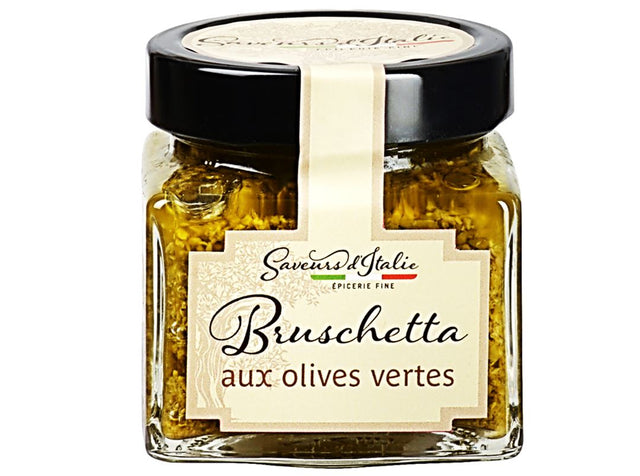 Bruschetta Aux Olives Vertes