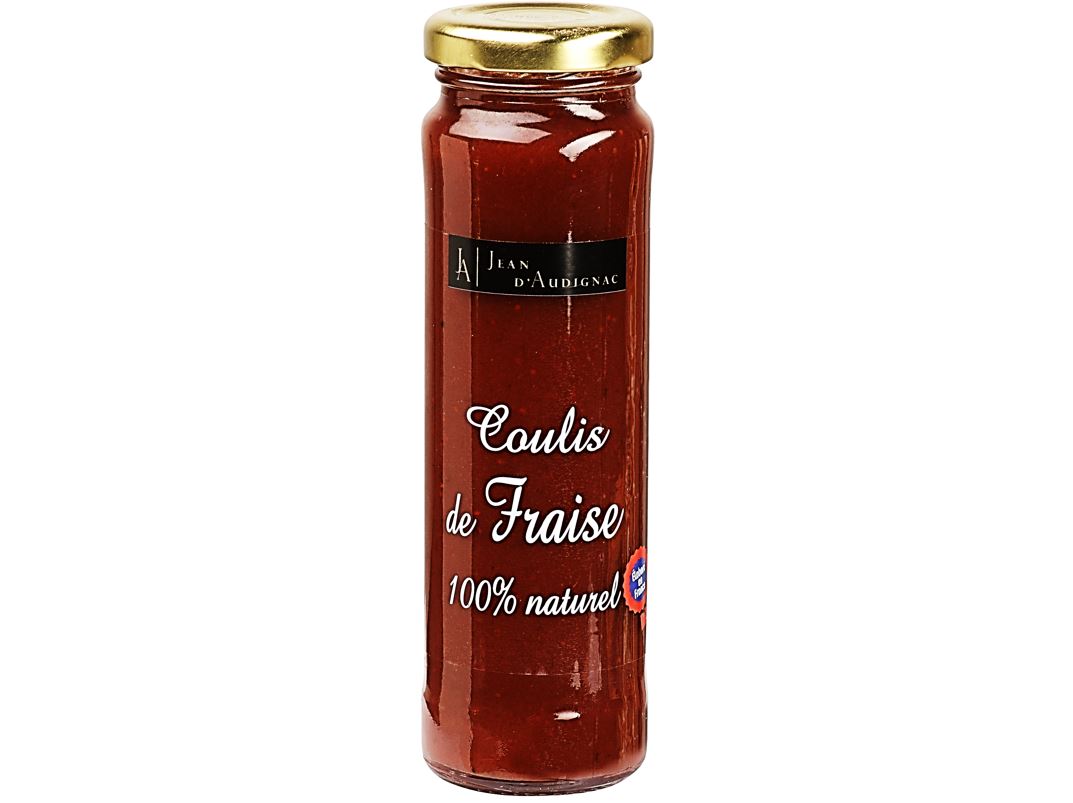 Coulis De Fraises 100% Naturel