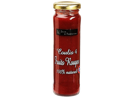 Coulis De Fruits Rouges 100% Naturel