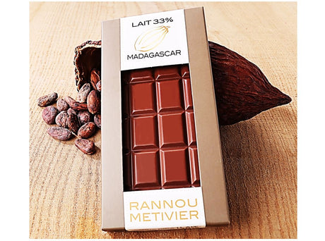 Chocolat Au Lait Madagascar 33% De Cacao