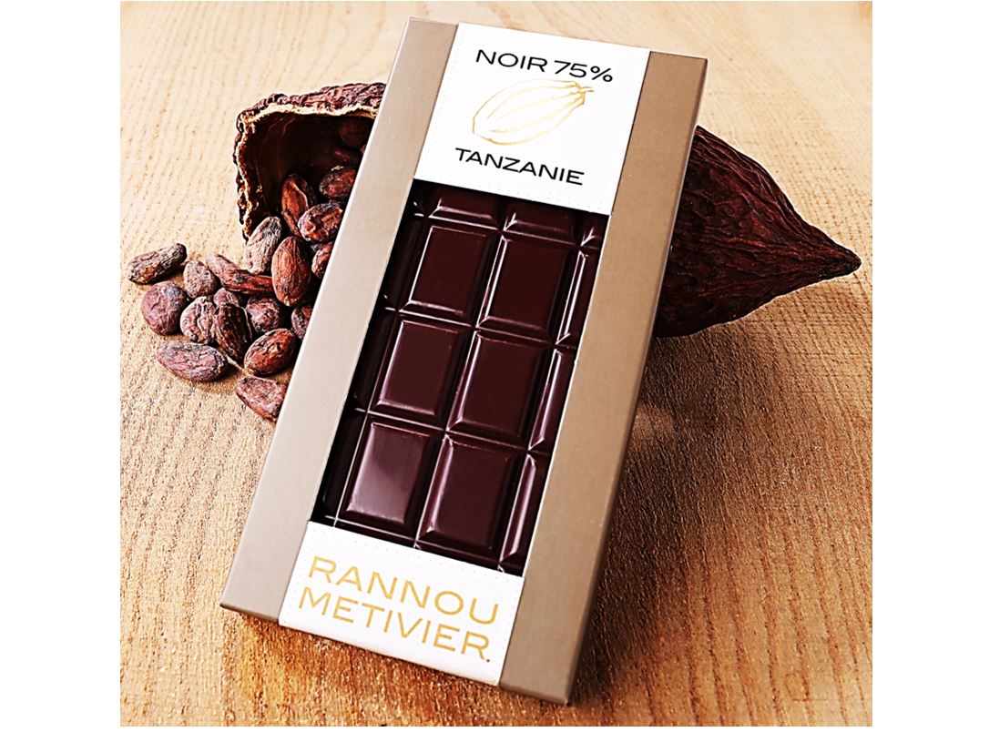 Chocolat Noir Tanzanie 75% De Cacao