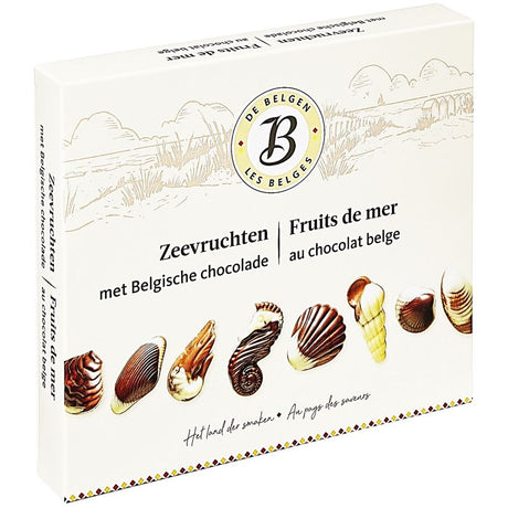 Assortiment Fruits De Mer Au Chocolat Belge