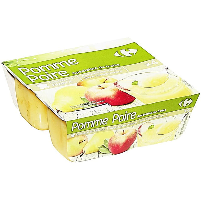 Compote pomme poire