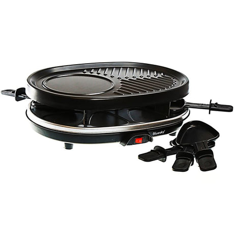 Appareil A Raclette 2 En 1