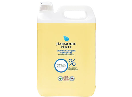 Liquide Vaisselle Concentre Fraicheur Mentholee Bio